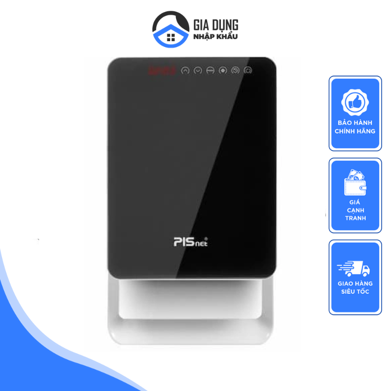 Máy sưởi nhà tắm pisnet, máy sưởi mini, máy sưởi đa năng, máy sưởi làm bằng gốm, an toàn, kèm thanh sấy khăn, công suất 200w, nhập đức, bh 12 tháng