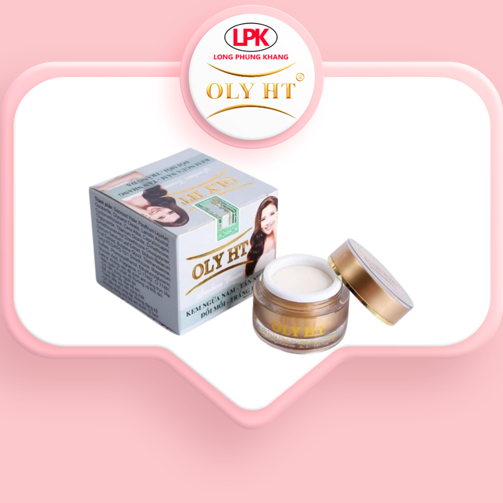 Kem Nám OLY HT Chính Hãng Kem Face Giảm Nám Mờ Thâm Ngăn Ngừa Lão Hóa 12g & 25g