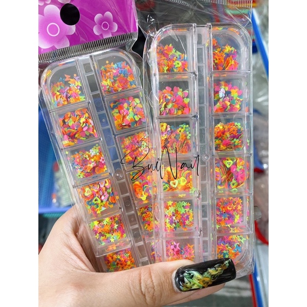 Set dạ quang mix phát sáng