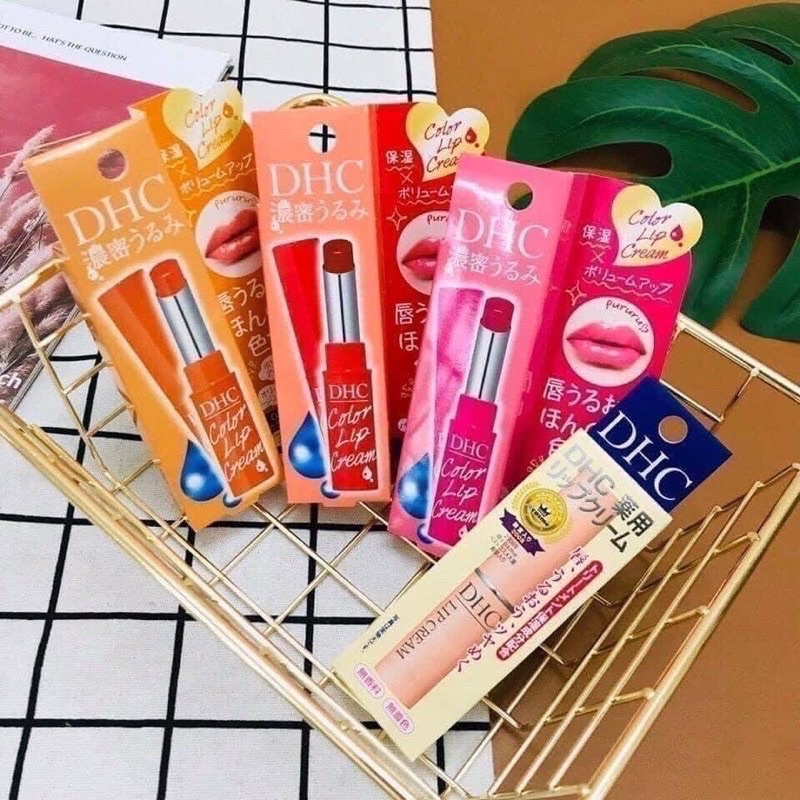 Son dưỡng môi d.h.c lip cream 1.5g nhật bản