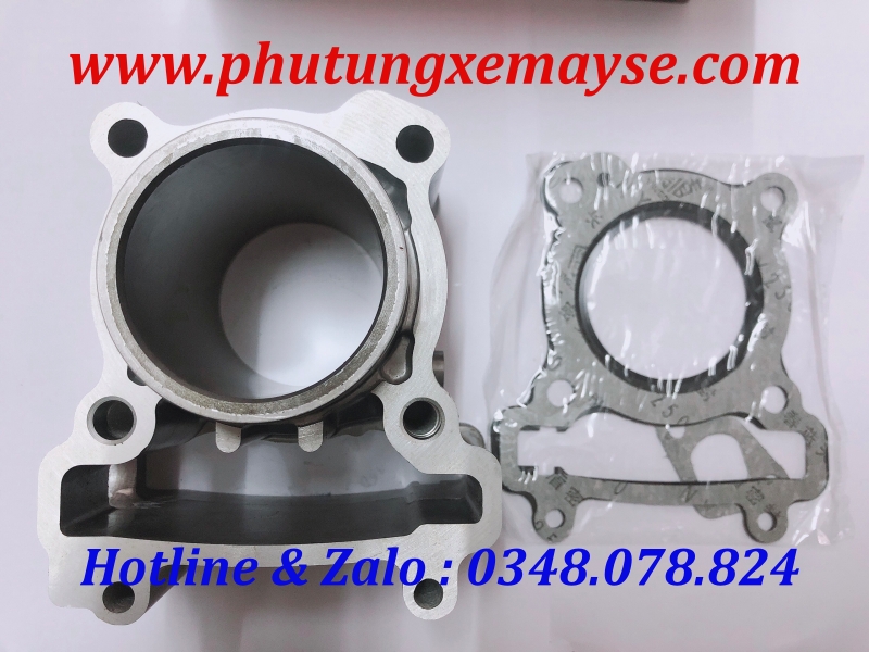 Bộ hơi (xi lanh - pistong - xéc măng) xe Exciter 150cc