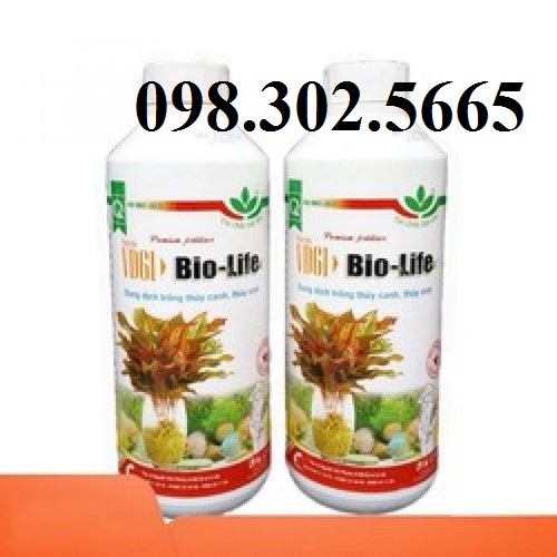 DUNG DỊCH THỦY CANH - THỦY SINH BIO -LIFE CHAI 1 LÍT
