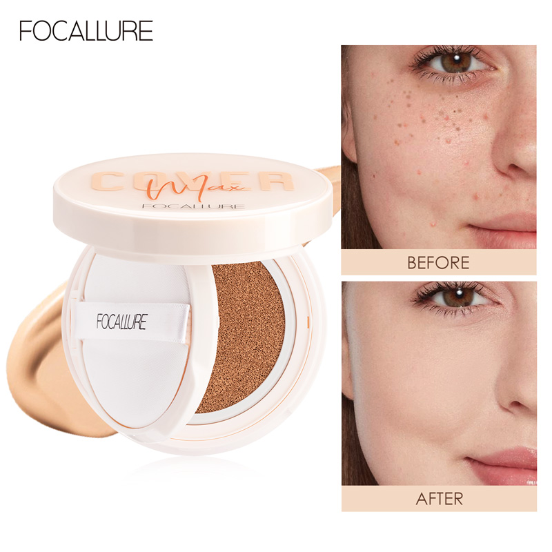 Phấn Cushion Focallure dưỡng ẩm mềm mịn, Phấn nước BB Focallure bản 12g FA162