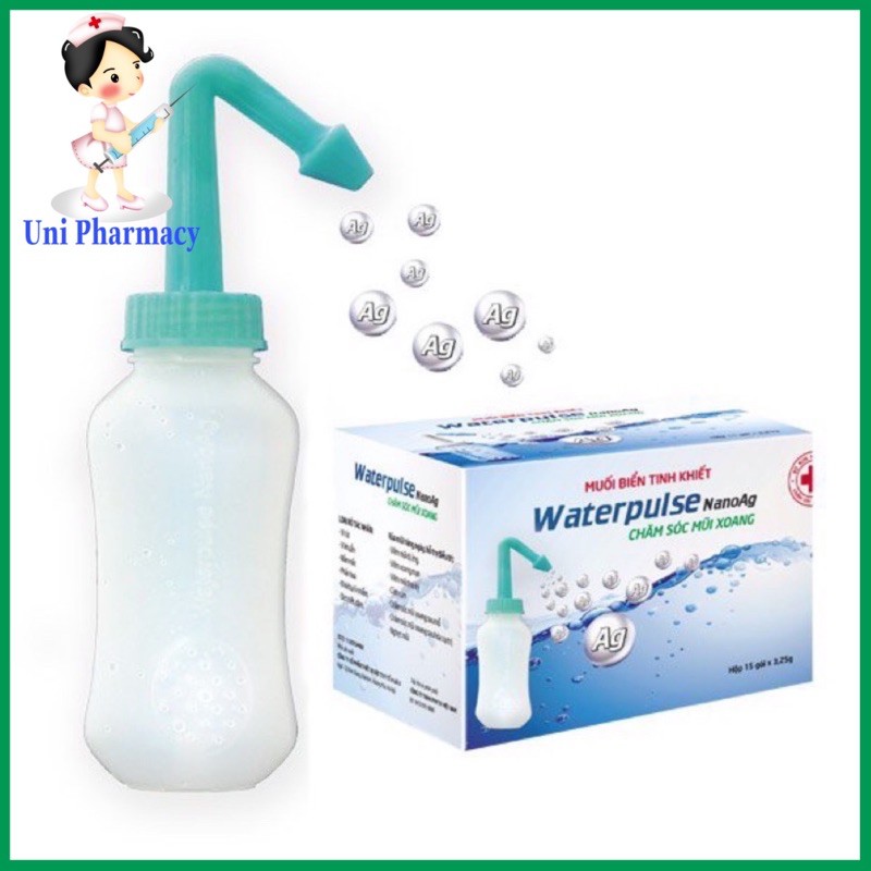 Bình rửa mũi WaterPulse khuyên dùng bởi Viện Nhi TW