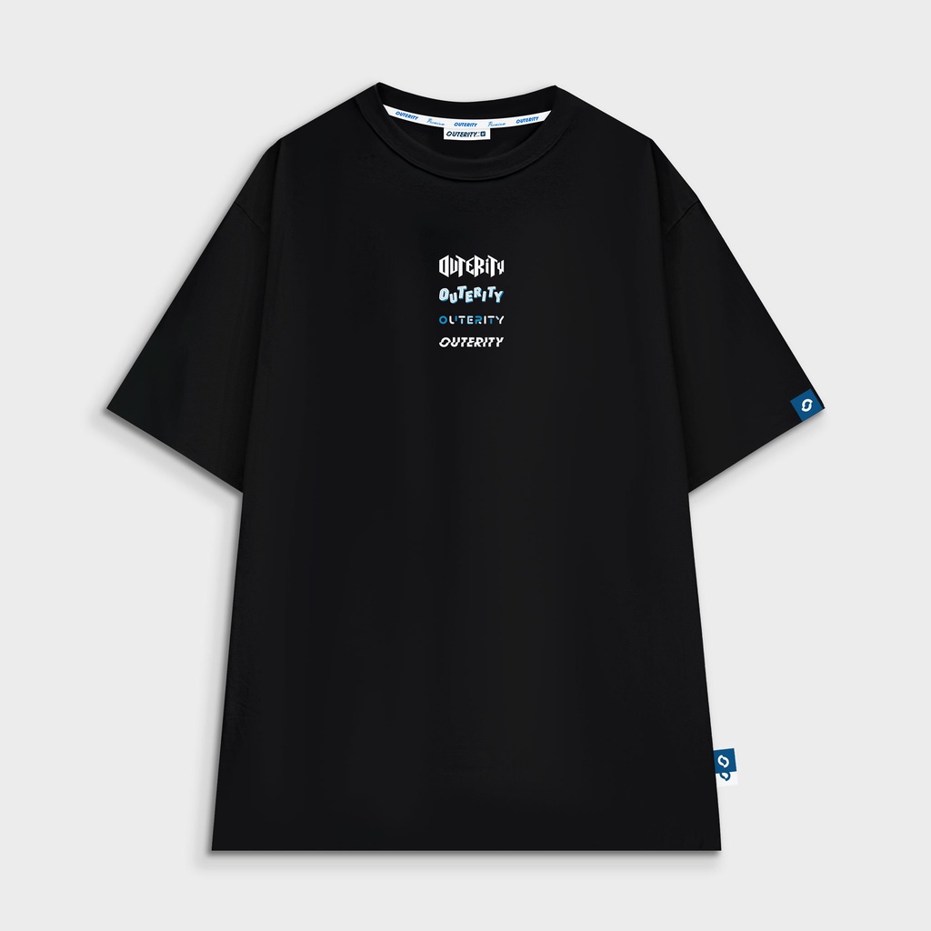Áo thun outerity 1year / đen - orp163