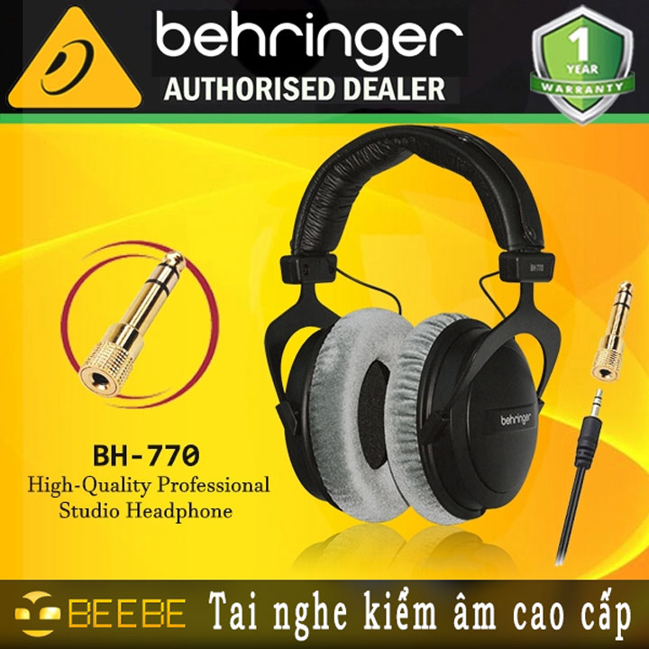 Tai nghe kiểm cho âm studio Behringer BH 770