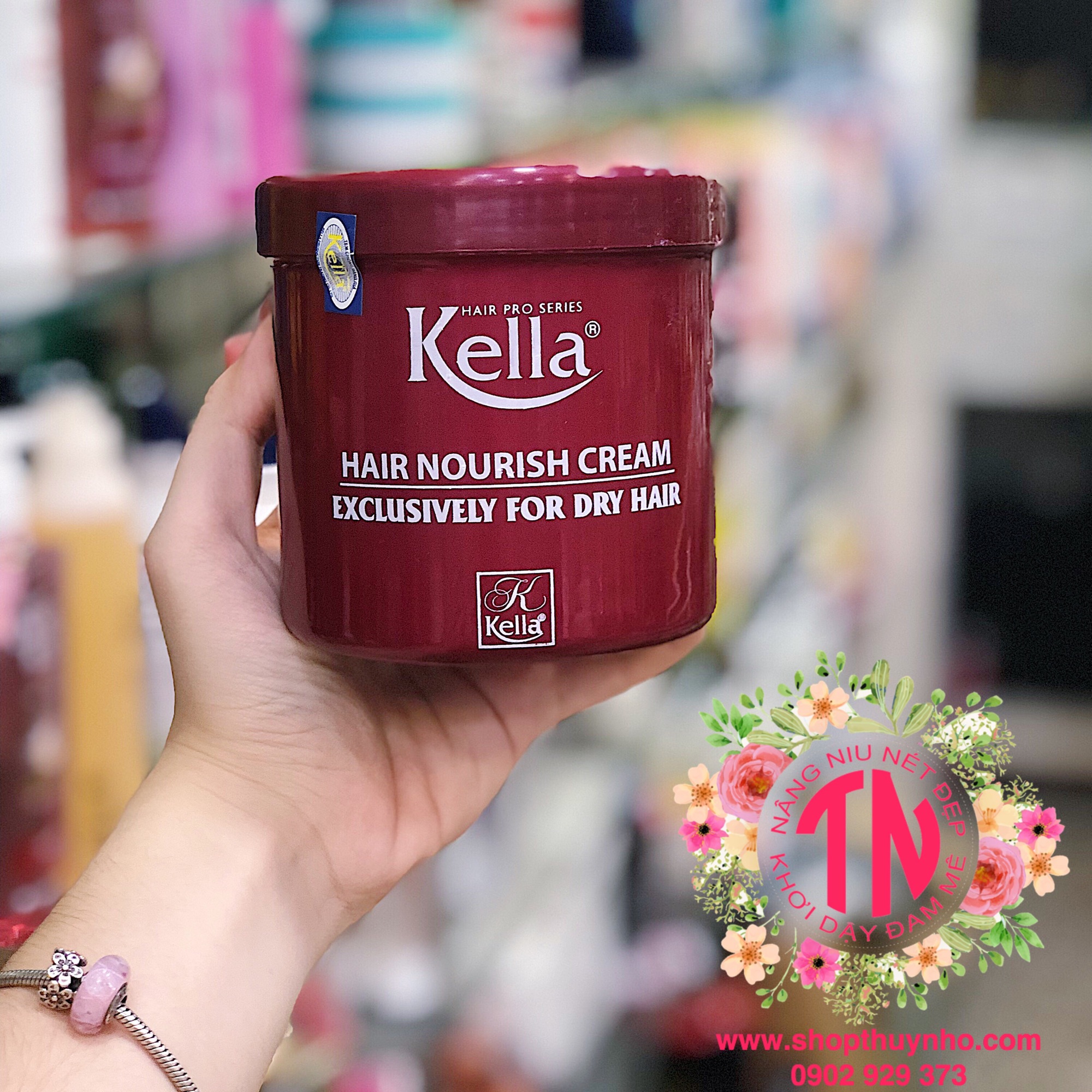 [HCM]Hấp dầu Kella đỏ phục hồi tóc hư tổn
