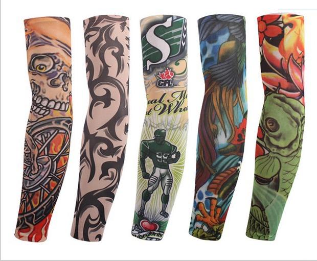 Găng Tay Hình Săm Chống Nắng - Ống Tay Tatoo Cực Ngầu Co Giãn 4 Chiều Thoải Mái - Giá Rẻ