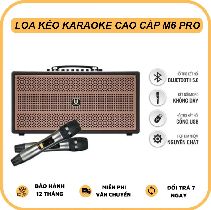 Loa Kéo Karaoke Cao Cấp Best Sound M6 Pro