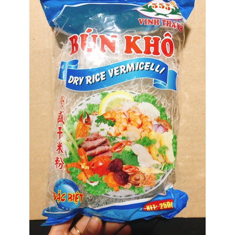 Bún khô Vinh Thanh gói 250gr-Hàng sẵn có