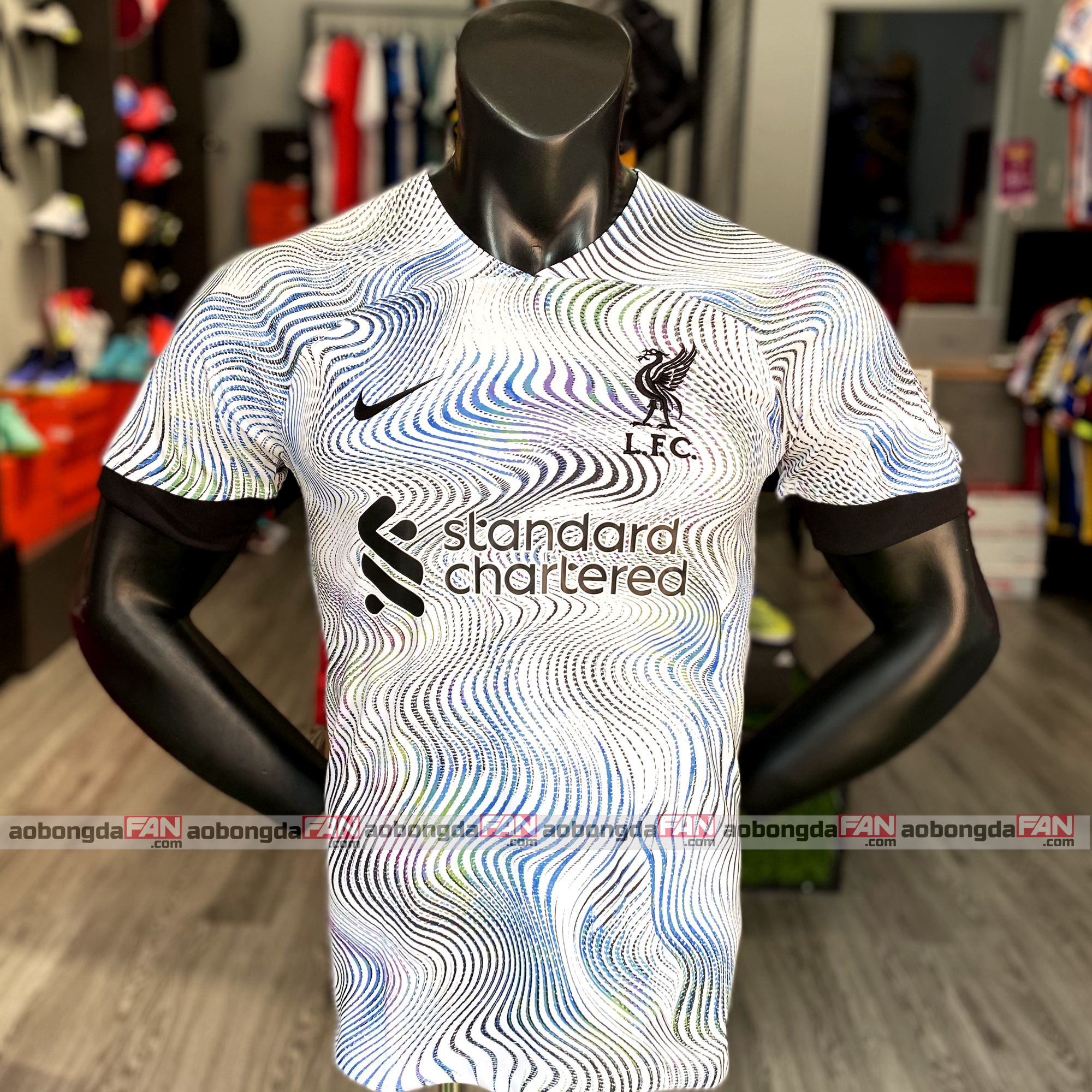 Áo Bóng Đá Liverpool Trắng  2024, Áo Đá Banh Thái Lan Liverpool