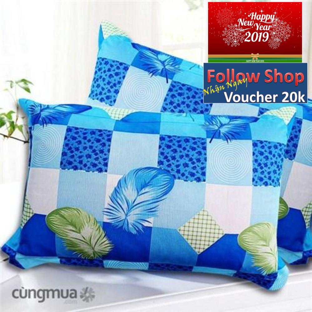 Bộ 2 ruột gối tặng kèm 02 áo gối - màu ngẫu nhiên