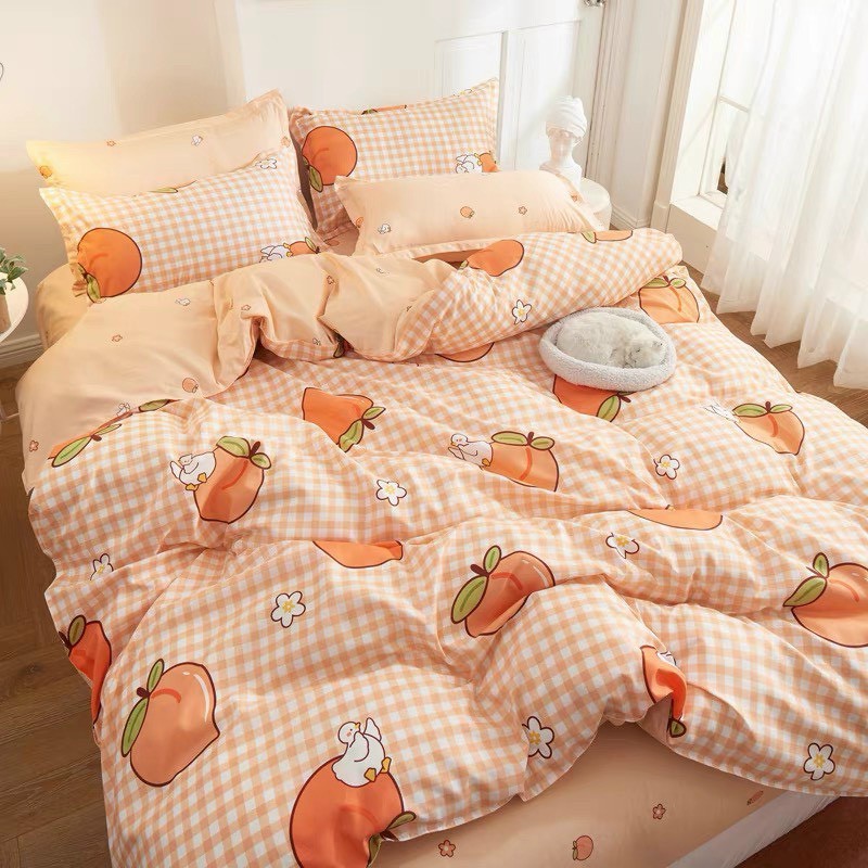 SET 5 món Cotton Poly nhập khẩu --- miễn phí bo chun drap ga giường