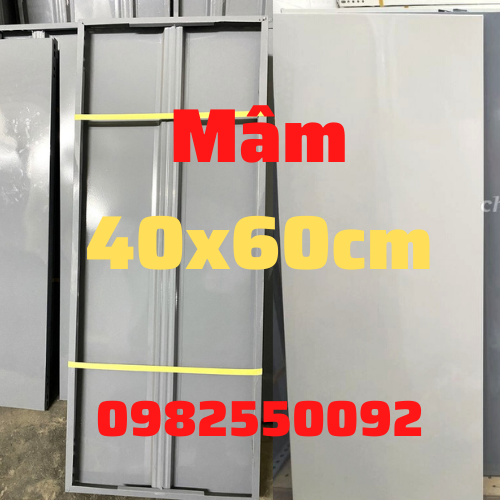 Mâm sắt v lỗ Rộng 40cm x dài 60cm sơn tĩnh điện