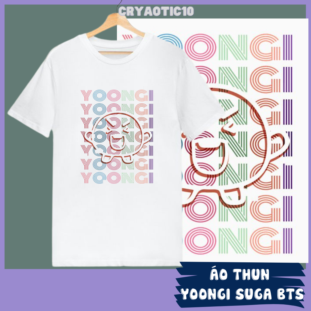 Áo thun Yoongi Suga BTS Bangtan Shooky unisex cryaotic10