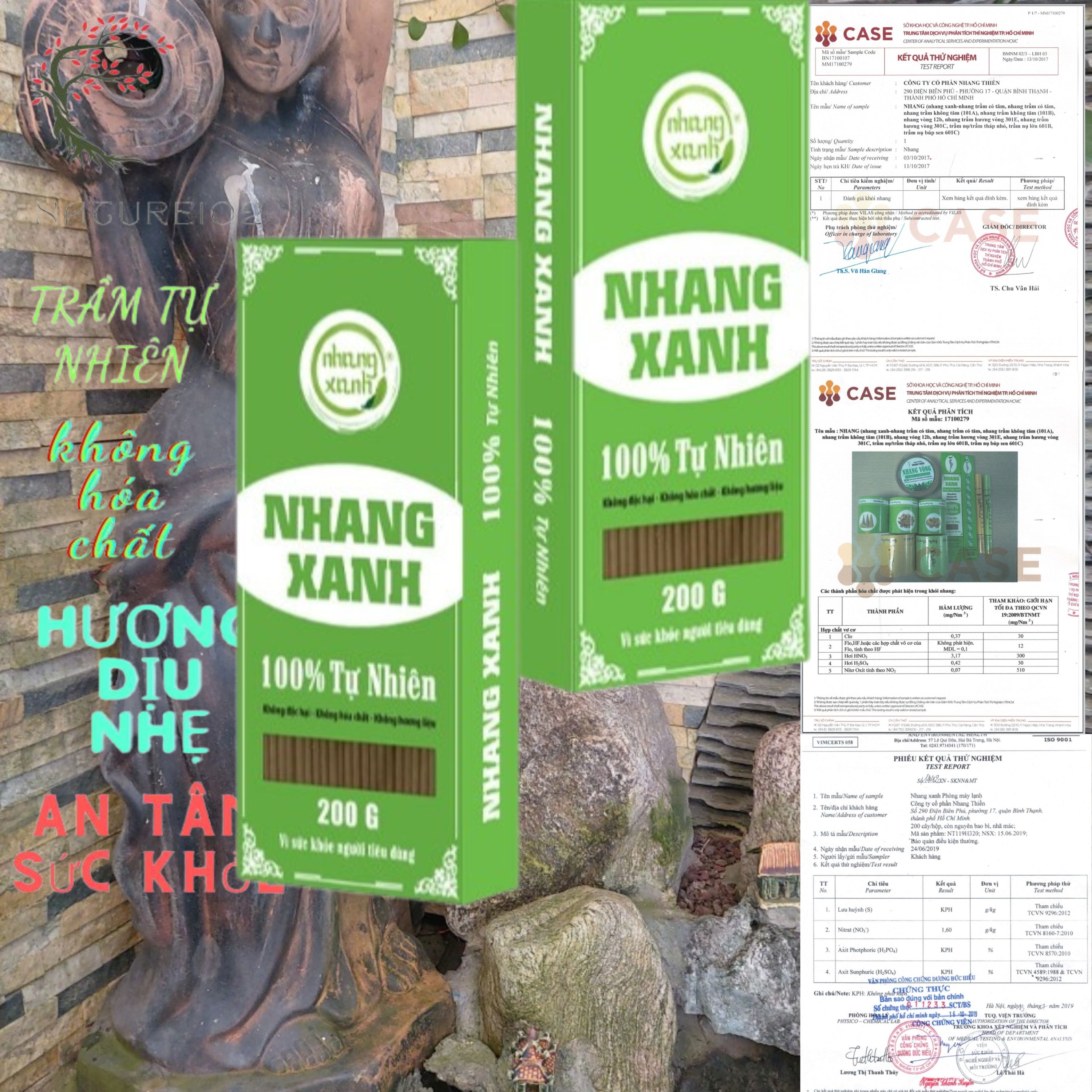 Nhang Xanh Trầm Hương 40cm, 30cm 500gam, 20cm 200g Ít Khói Thoang Thoảng Hương Trầm 100% Thiên Nhiên Không Hương Liệu. Đặc Biệt Không Ảnh Hưởng Sức Khỏe Và Dùng Được Trong Phòng Máy Lạnh