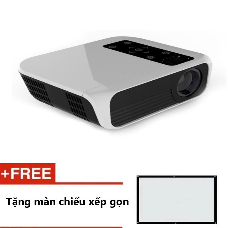 Smart1688 - máy chiếu t500 toprecie 3000 lm + tặng màn chiếu 100inch