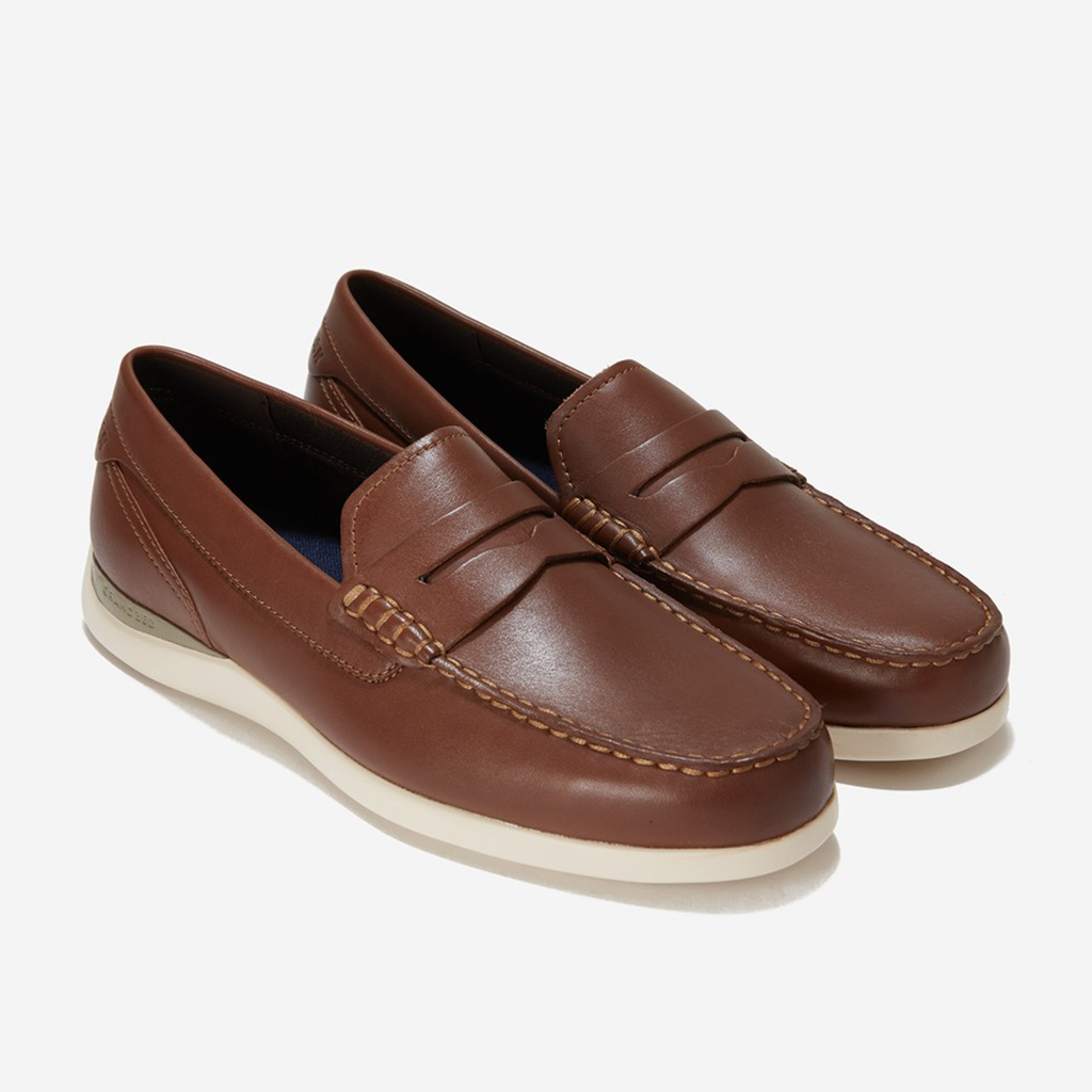 Giày nam Cole Haan Grand Atlantc Penny Loafer Màu hạt dẻ