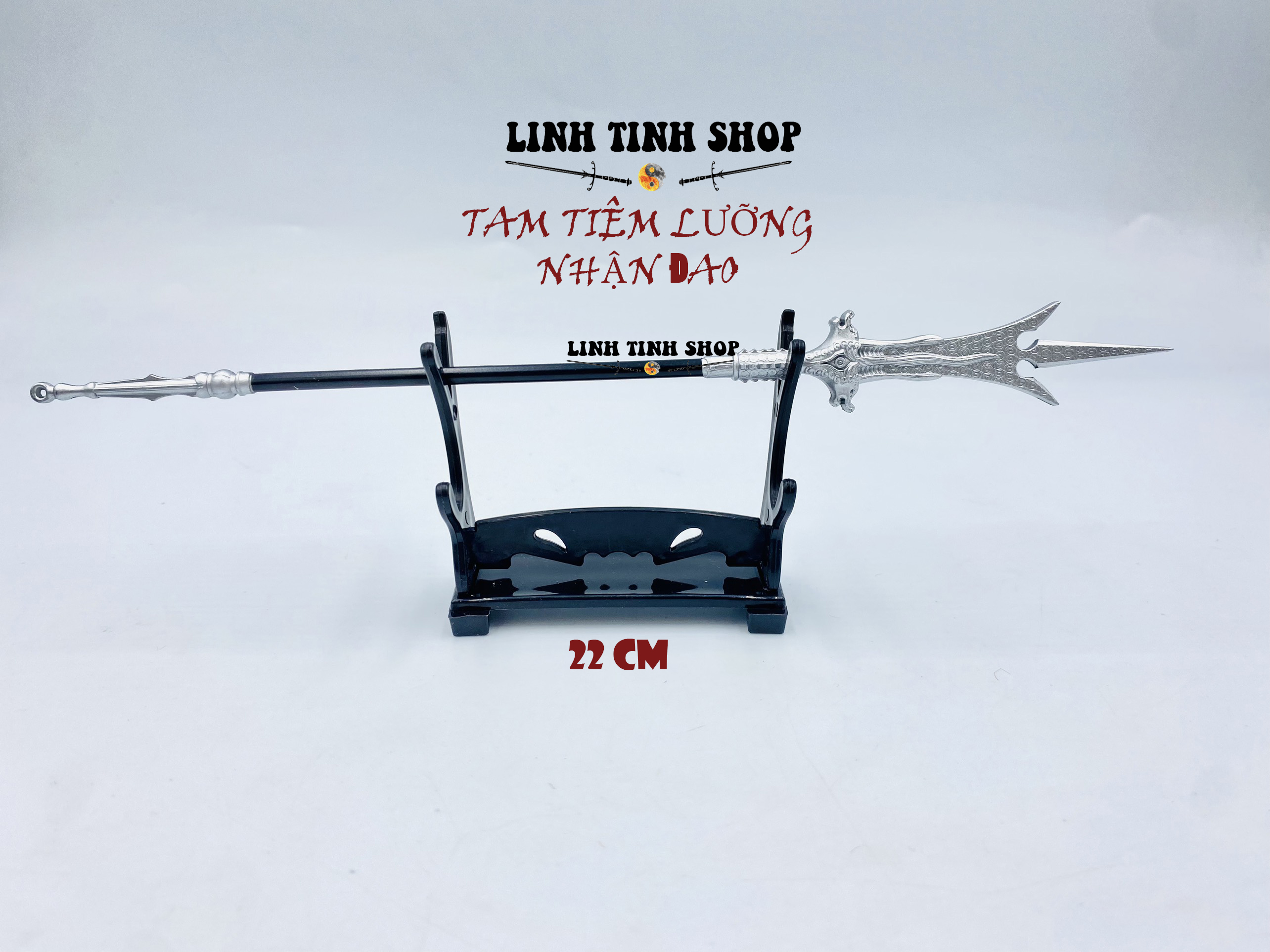 Mô hình trưng bày Dương Tiễn Nhị Lang Thần Tam Tiêm Lưỡng Nhận Đao   Lazadavn