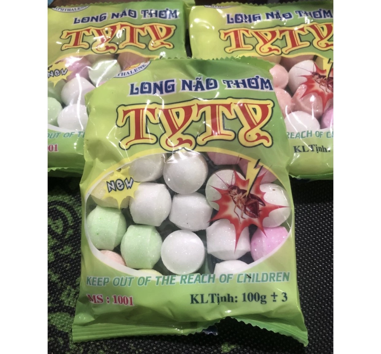 Gói 100g băng phiến tyty diệt gián