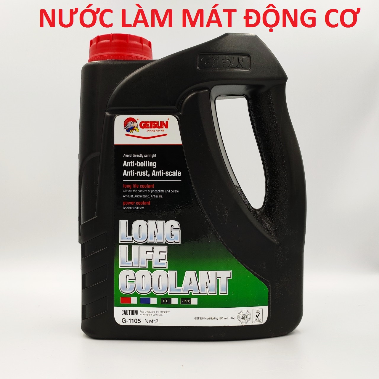 Nước làm mát động cơ ô tô cao cấp getsun 2l bho02