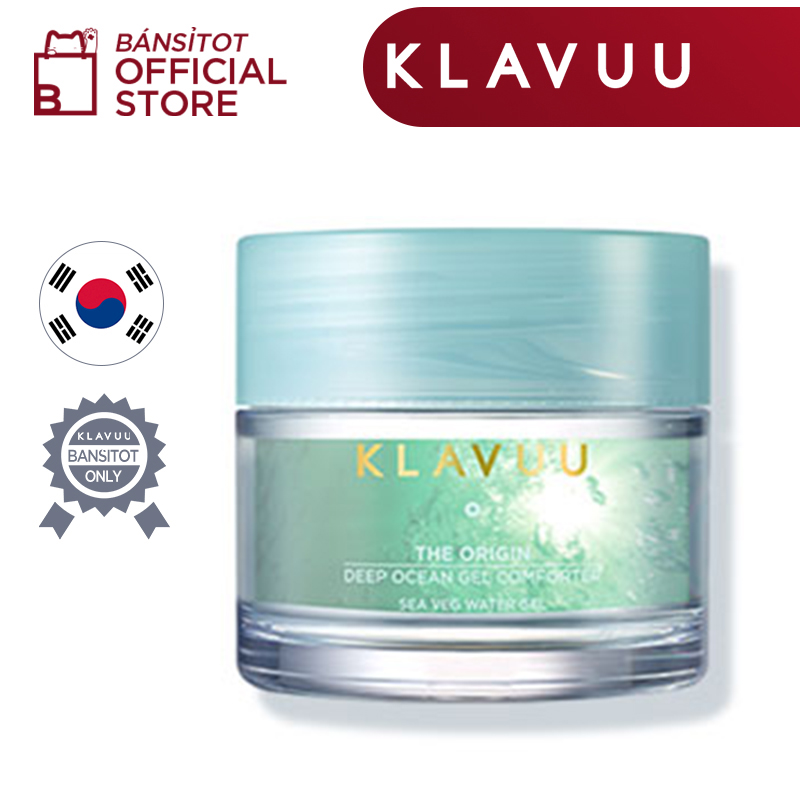 Kem dưỡng ẩm cấp nước dịu da dạng gel thuần chay KLAVUU Vegan The Origin Deep Ocean Gel Comforter 70ml