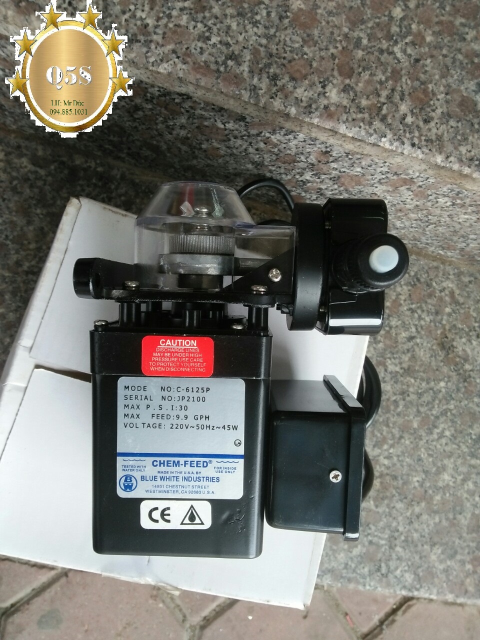 Máy bơm định lượng blue white c6125p