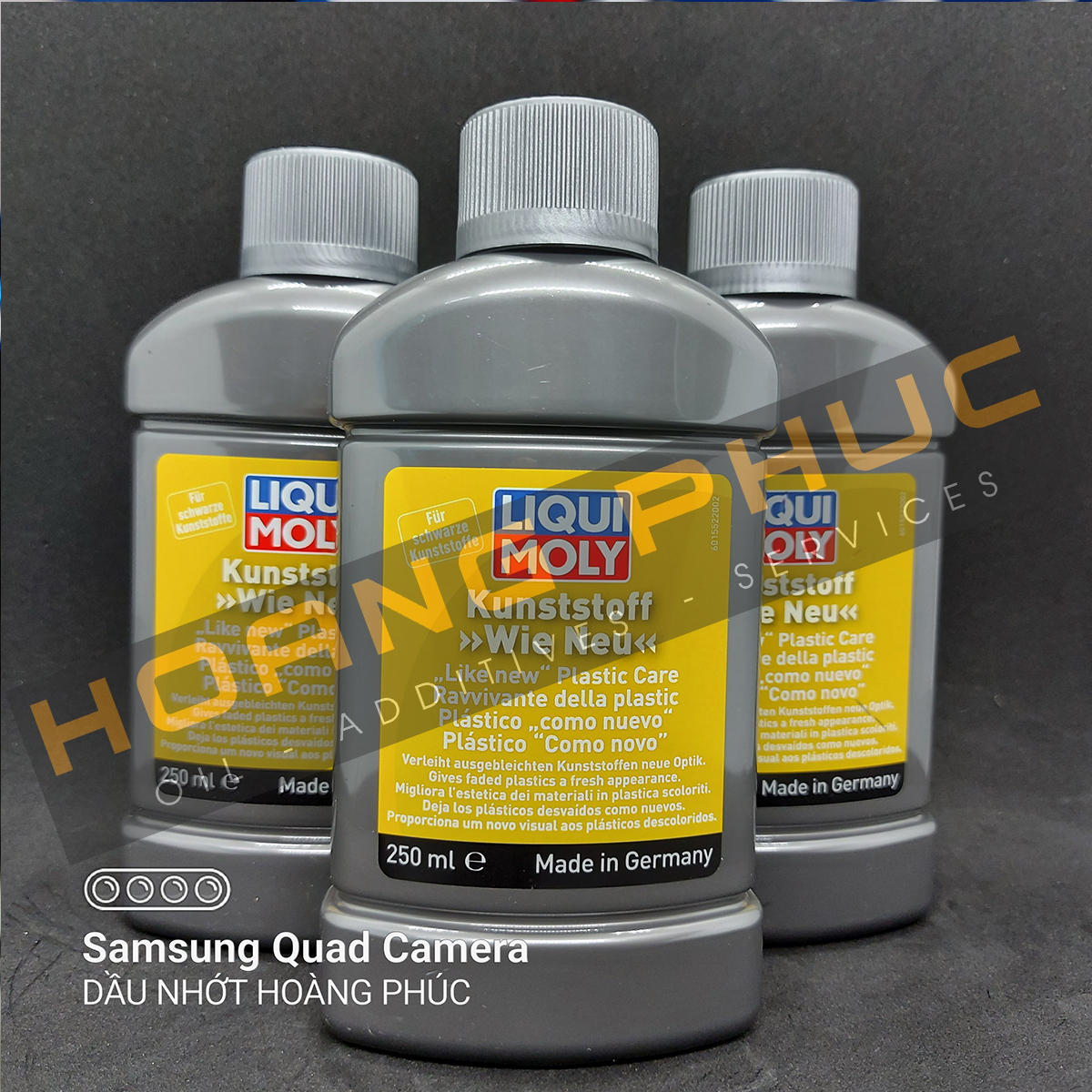 Chai phục hồi, làm mới nhựa đen, nhám liqui moly