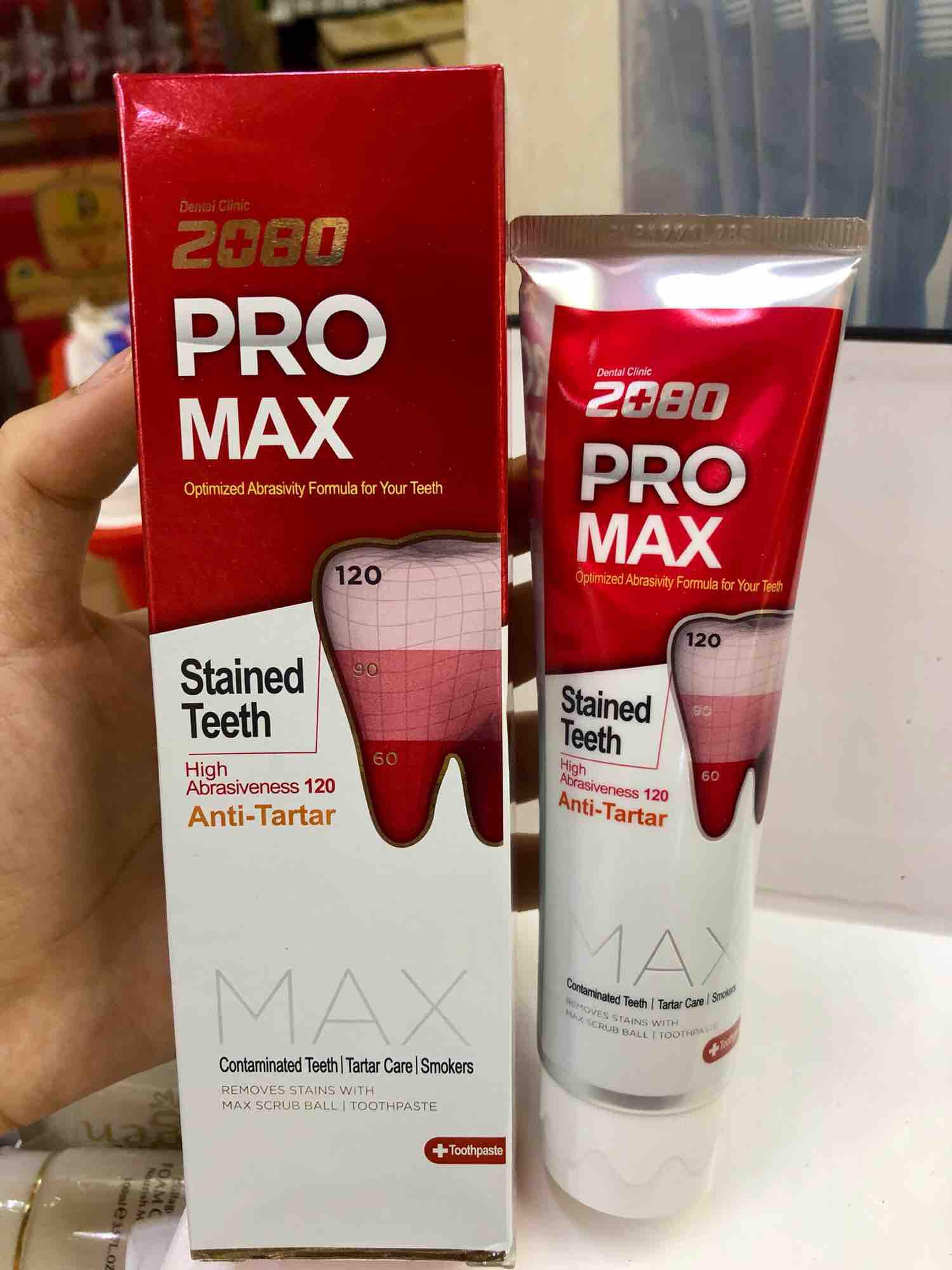 Kem đánh răng 2080 pro max
