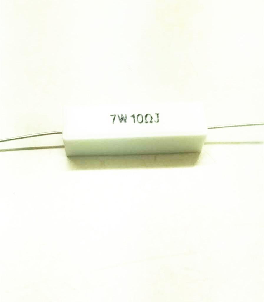 Điện trở sứ 7w10ohm 2 cái