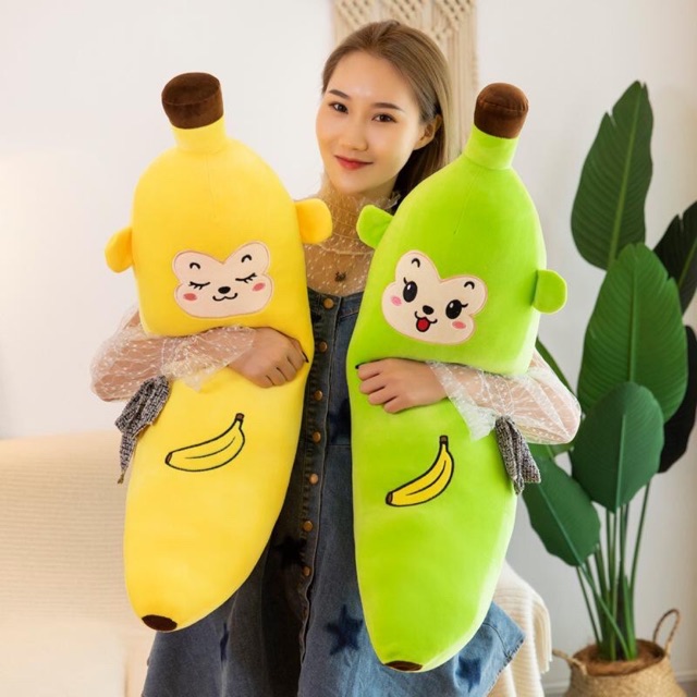 Chuối nhồi bông mặt khỉ