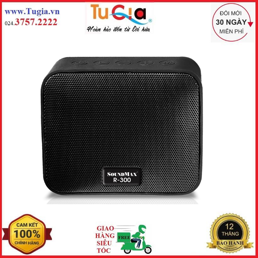 Loa di động Bluetooth SoundMax R-300 - Hàng chính hãng