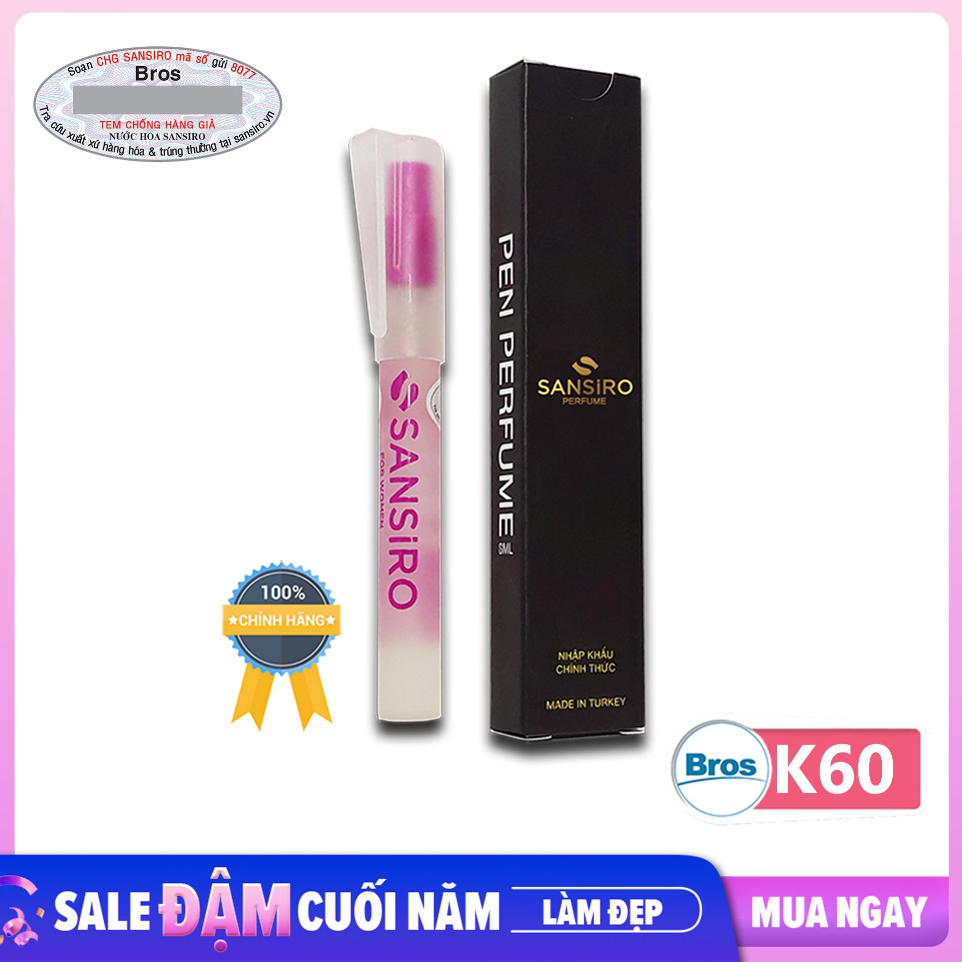 Nước hoa sansiro thổ nhĩ kỳ - k60 cho nữ