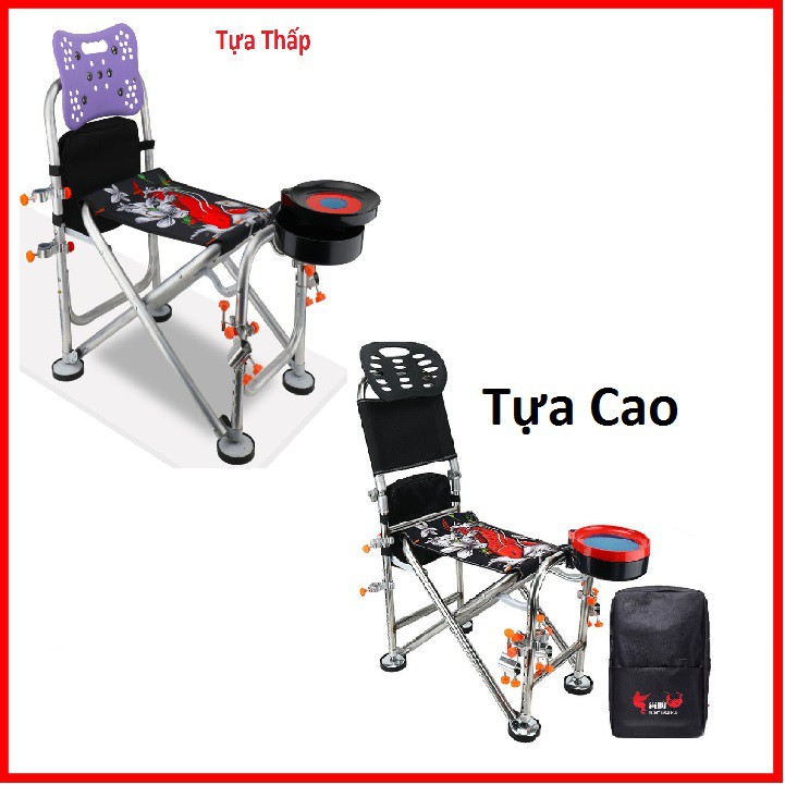 Ghế câu đài, ghế ngồi mọi địa hình, đủ phụ kiện