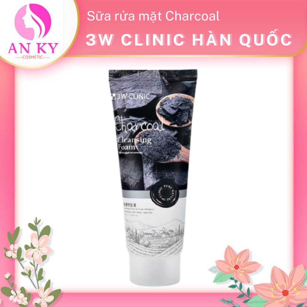 Sữa Rửa Mặt 3W Clinic Than hoạt tính