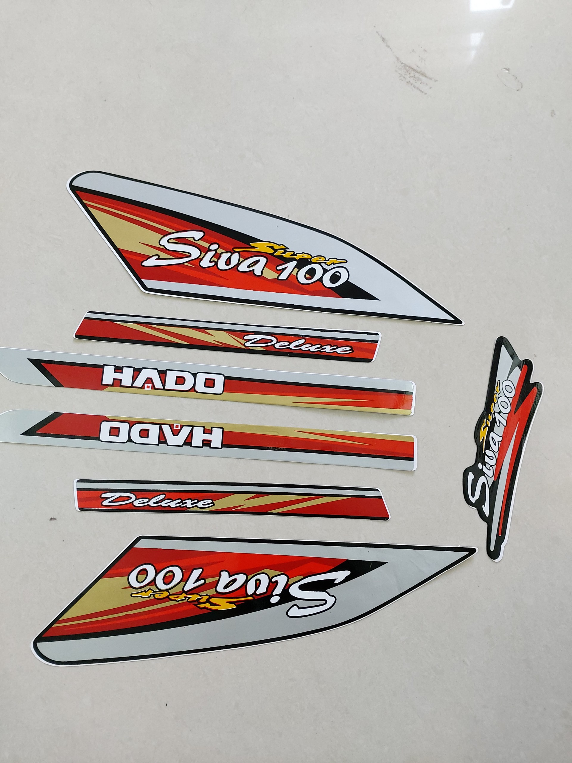 Tem lụa xe dream super siva 100