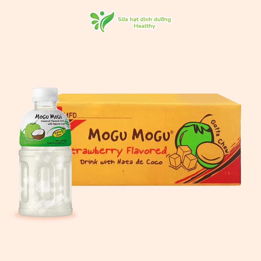 Thùng nước thạch dừa mogu mogu thái lan các vị tự chọn