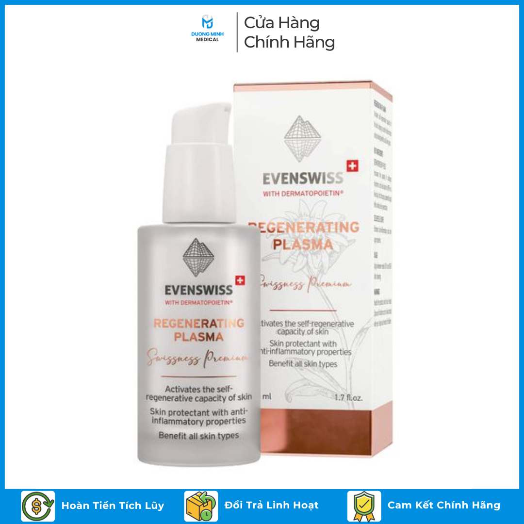 Huyết tương phục hồi da Evenswiss regenerating Plasma 50ml/100ml