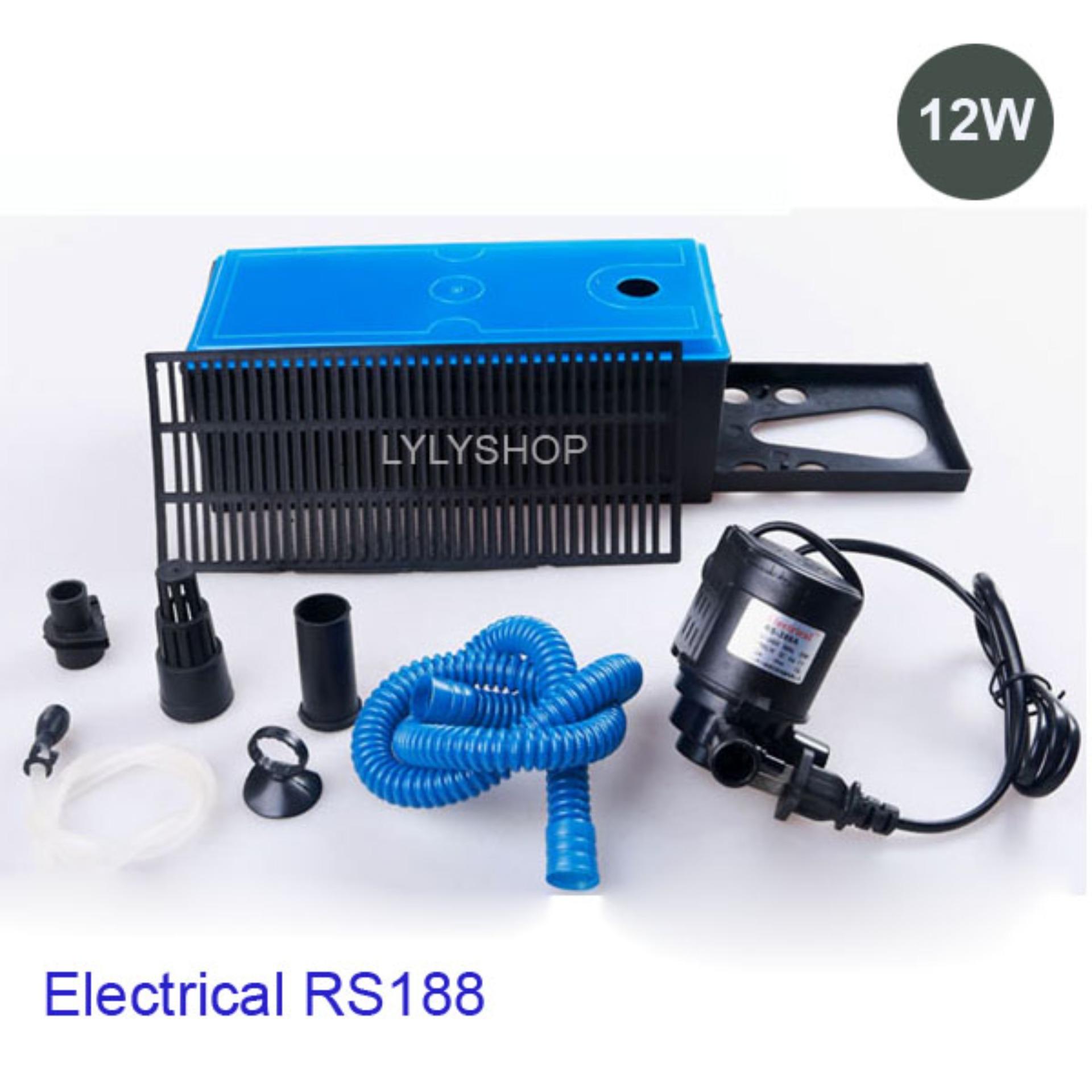 Máy lọc nước bể cá cảnh Electrical RS188 12W, 800LH