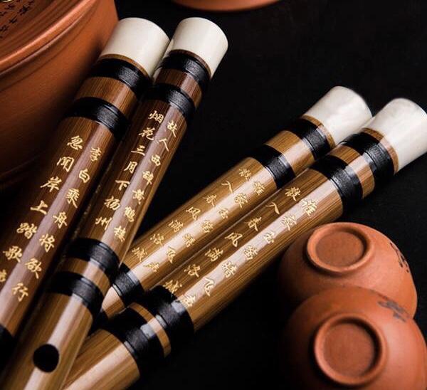 Sáo dizi khớp đồng cao cấp tone La (D) (tặng full phụ kiện)