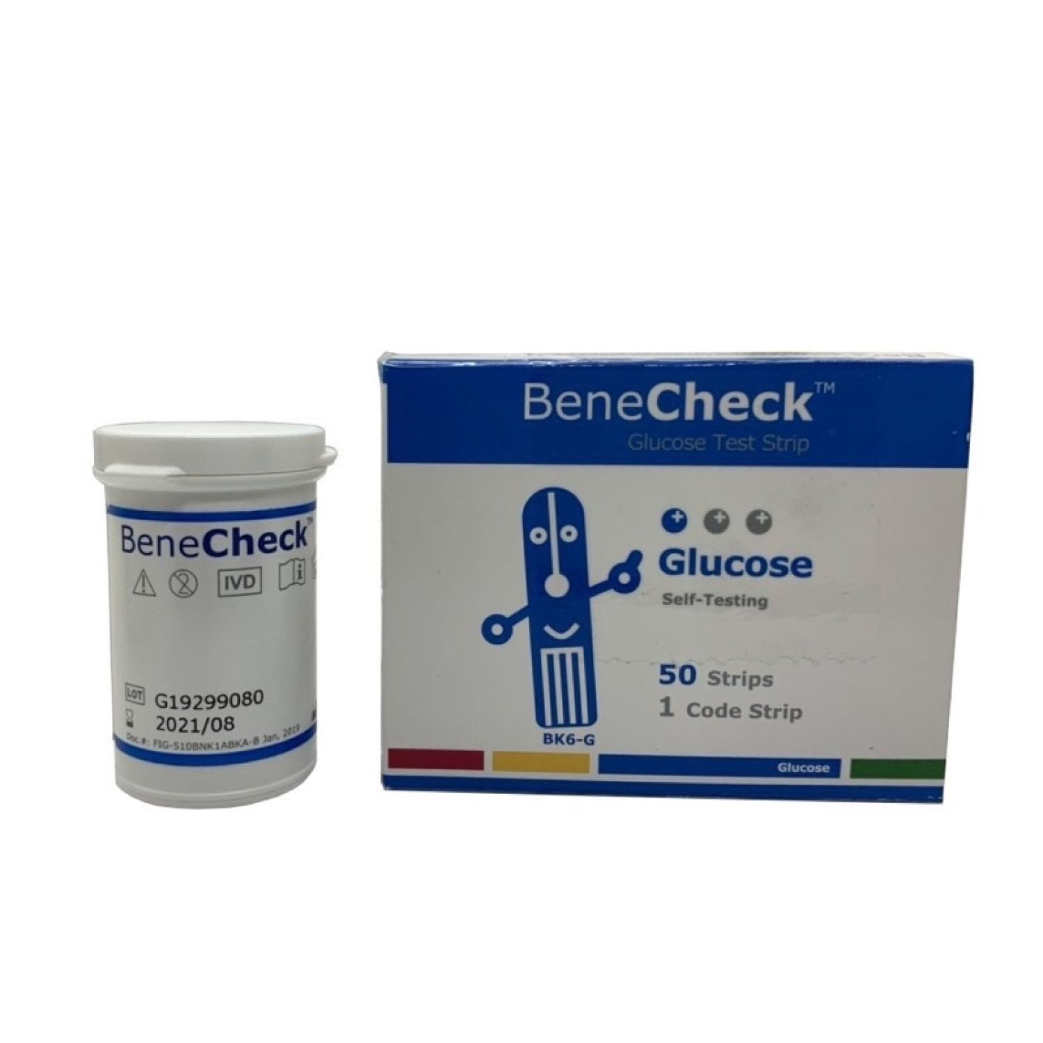 Que thử Glucose BeneCheck  3in1