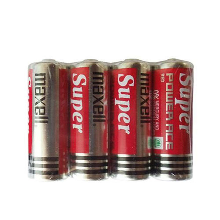 Pin maxell r6p4p; pin aa 1.5v maxell r6p4p super power ace chính hãng