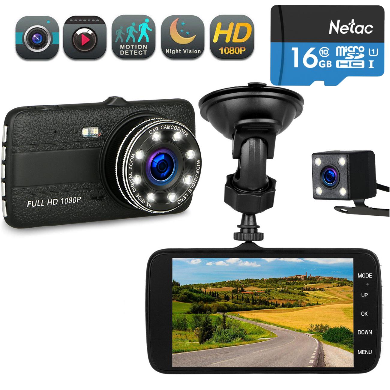 Camera Hành Trình X003 Full Hd 1080P - Camera 4.0 - Camera Giám Sát Hành Trình Xe Ô Tô - Kèm 2 Cam Trước Và Sau Full Hd bảo hành 2 năm