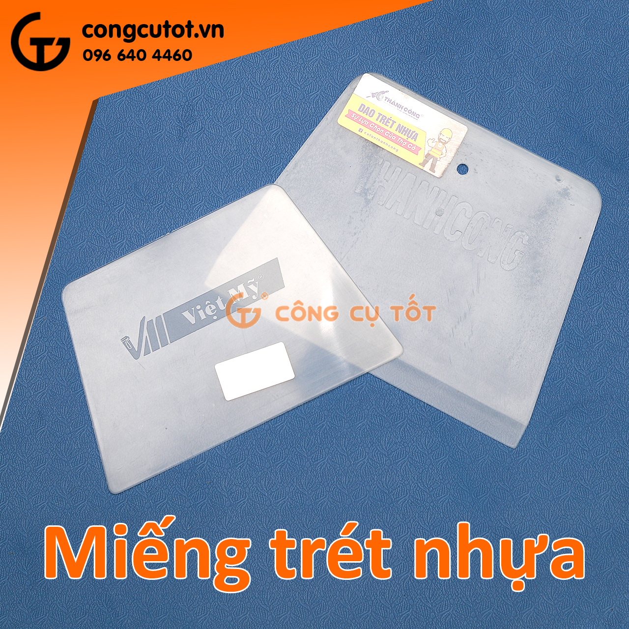 Dao trét bột - miếng trét bột Thành Công, Việt Mỹ size tùy chọn
