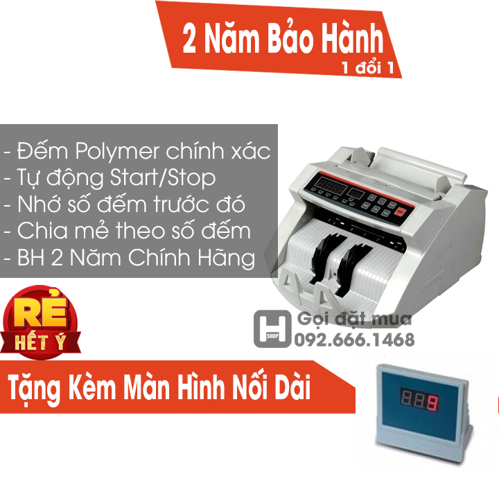 Máy đếm tiền silicon billcounter mc 2200