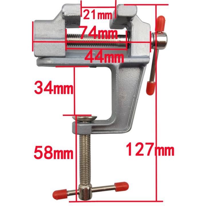 Ê TÔ MINI KẸP ĐA NĂNG - DIY549