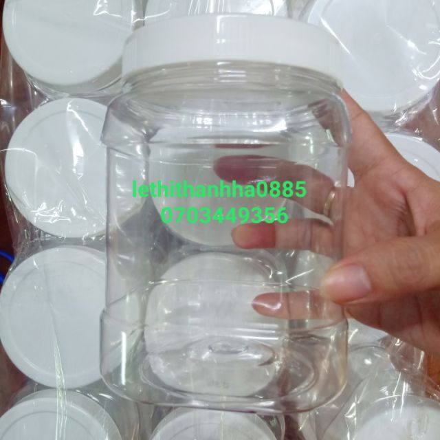 Combo 6 hũ nhựa Duy Tân 036