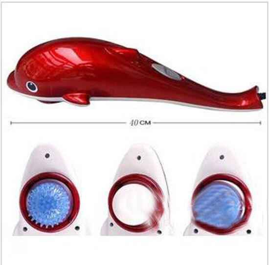[HCM]Máy Massage Cá Heo Mini Cầm Tay H668 Small - Jusa ( Sử Dụng Pin )