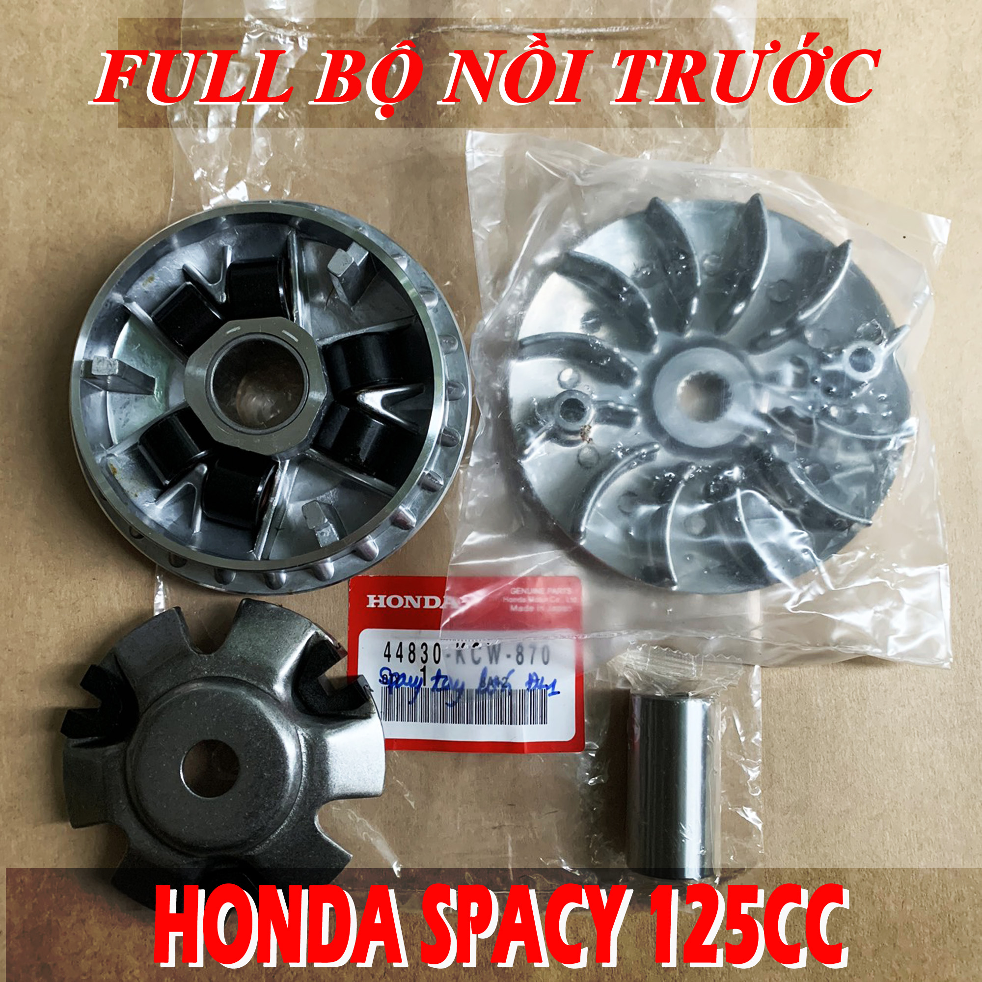 Full bộ nồi trước cho Honda Spacy 125cc