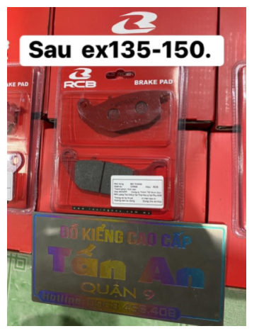 Bố thắng đĩa trước sau exciter 135/150. Yamaha